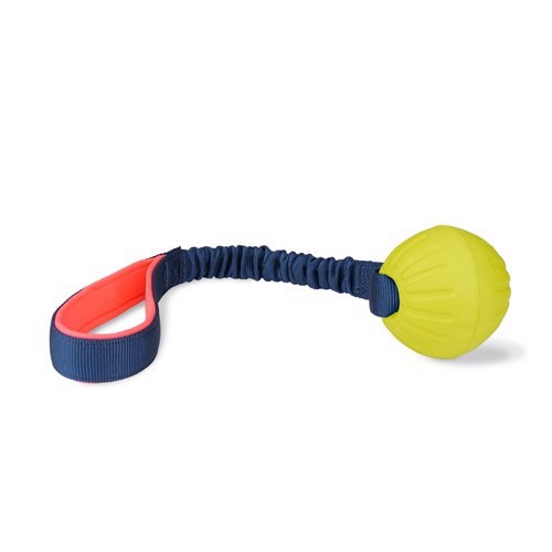 Coachi Tuggy Ball Med Bungee Stræk - Trixie Dogtoys  - 886284415507
