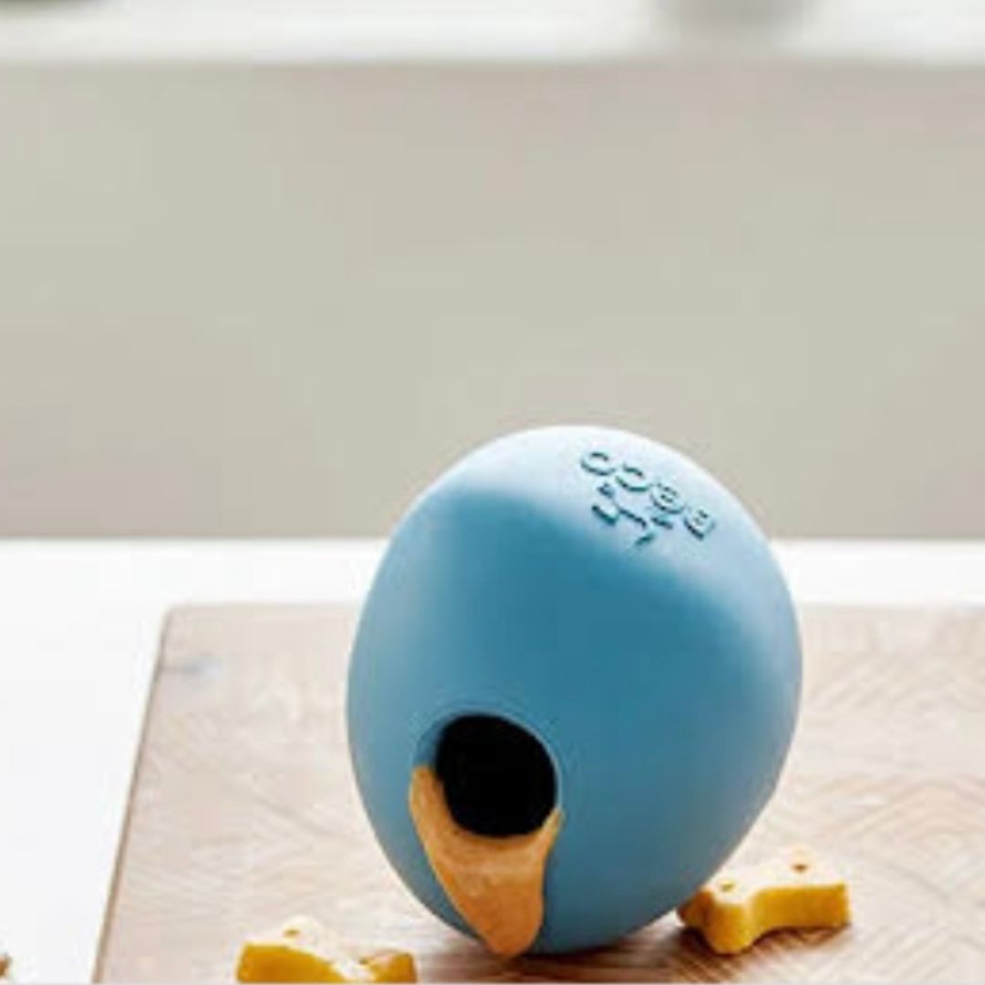 Aktivitetsbold Rund Blå - Beco Dogtoys