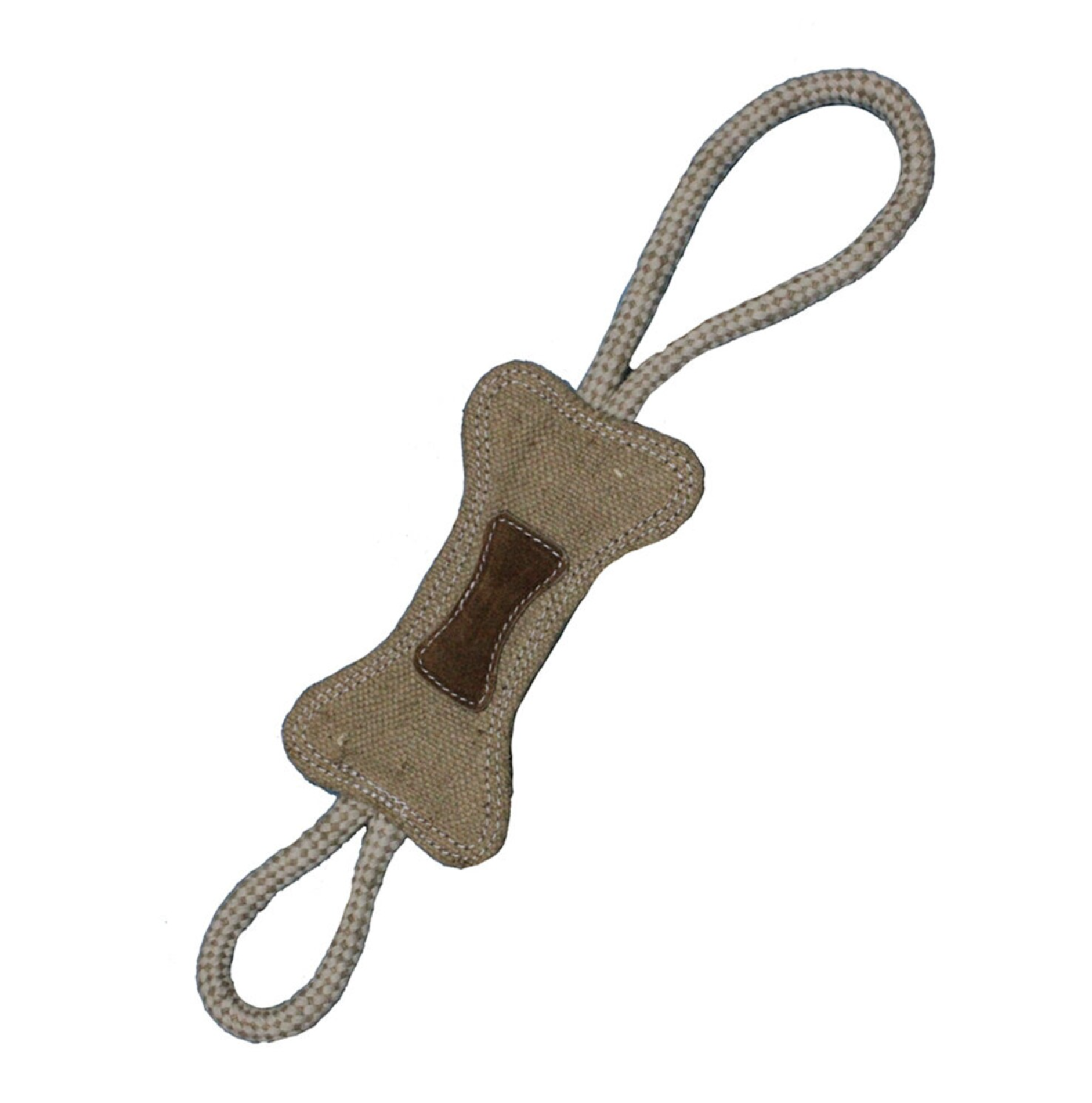 Hansbo Hundelegetøj Jute Kødben - Dogtoys  - 7320276032820