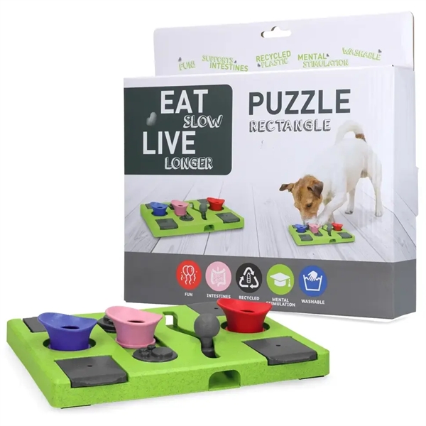 Puzzle Rectangle Hundespil - Dogtoys  - 8716759623057