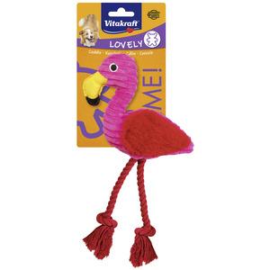 Vitakraft Flamingo Legetøj Til Hund - Vitakraft Dogtoys  - 4008239313713